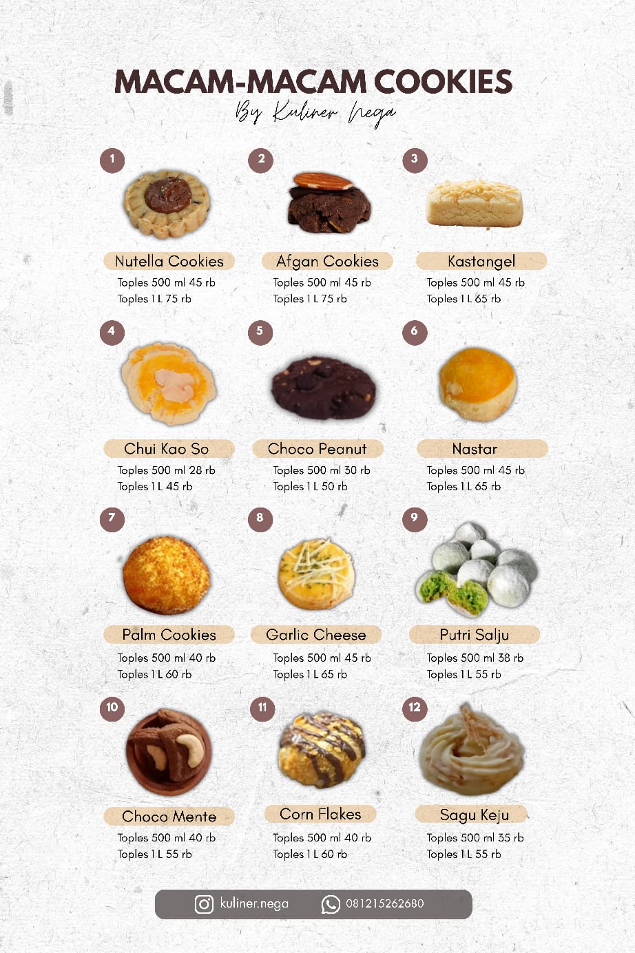 Cookies by Kuliner Nega